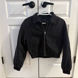 Aritzia 90’s Denim Jacket Bomber by Denim Forum XXS